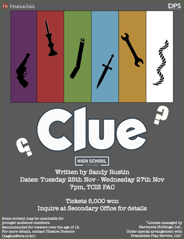 CLUE poster