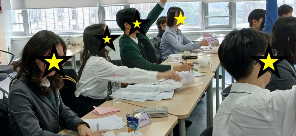 MUN students answer questions